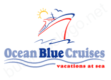 Travel / Tourism - Ocean Blue Cruises Logo Design